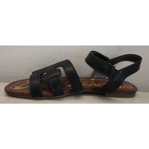 Sam Edelman 5100447675 Women's EUR 36 US 5-5.5M Black Bay Mini Leather Sandals - Picture 5 of 7